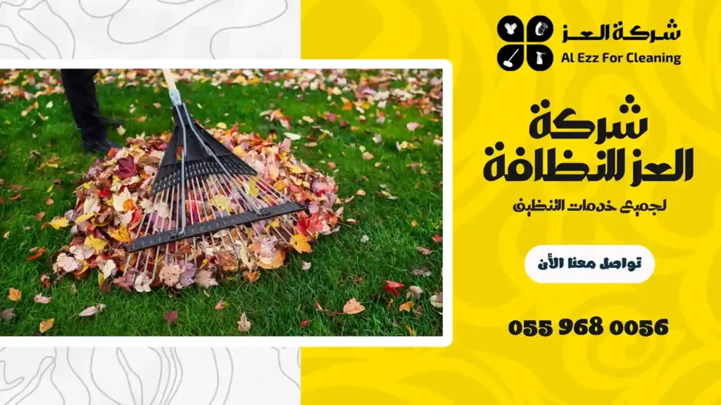 تنظيف الحوش في دبي