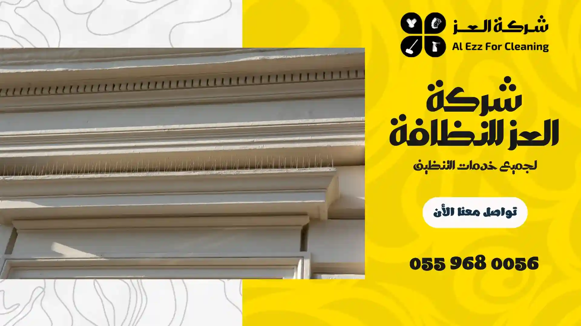 تركيب شبك طارد الحمام في دبي